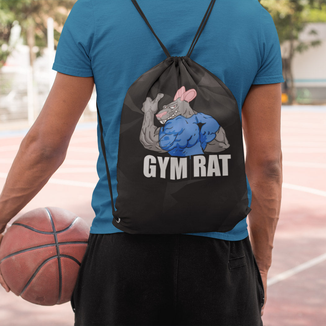 Gym Rat Drawstring bag