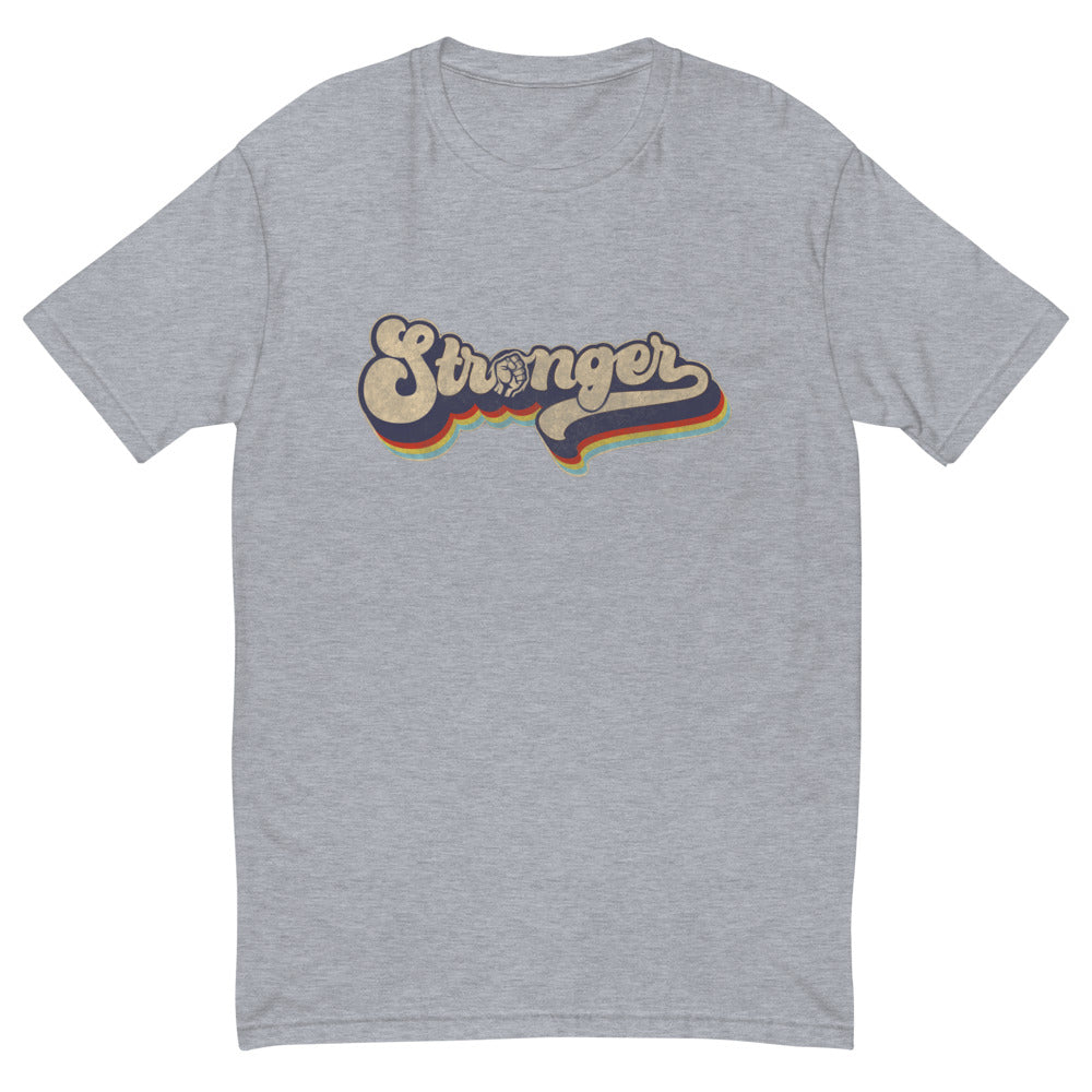 The Retro Rainbow (fitted) M Short Sleeve T-shirt