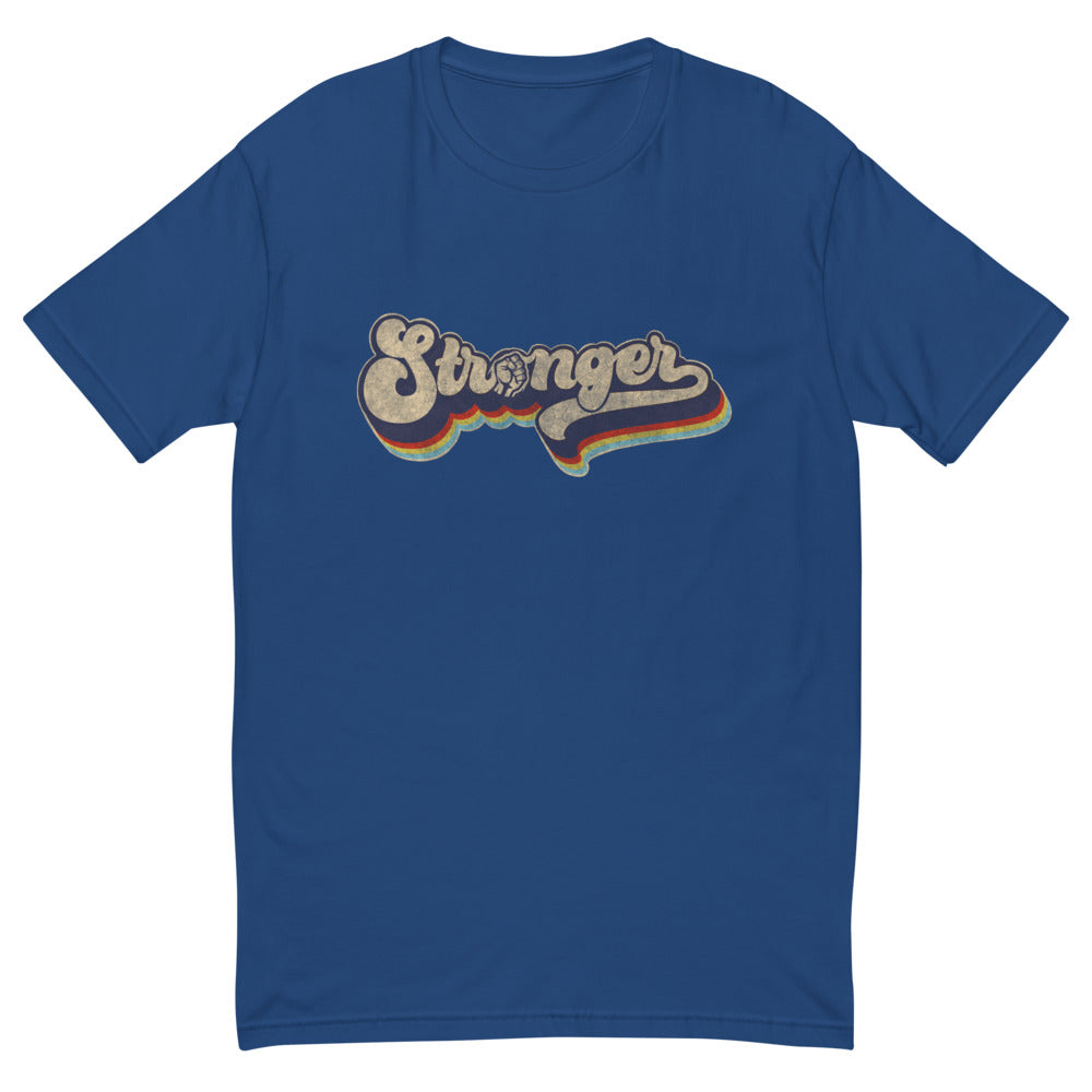 The Retro Rainbow (fitted) M Short Sleeve T-shirt