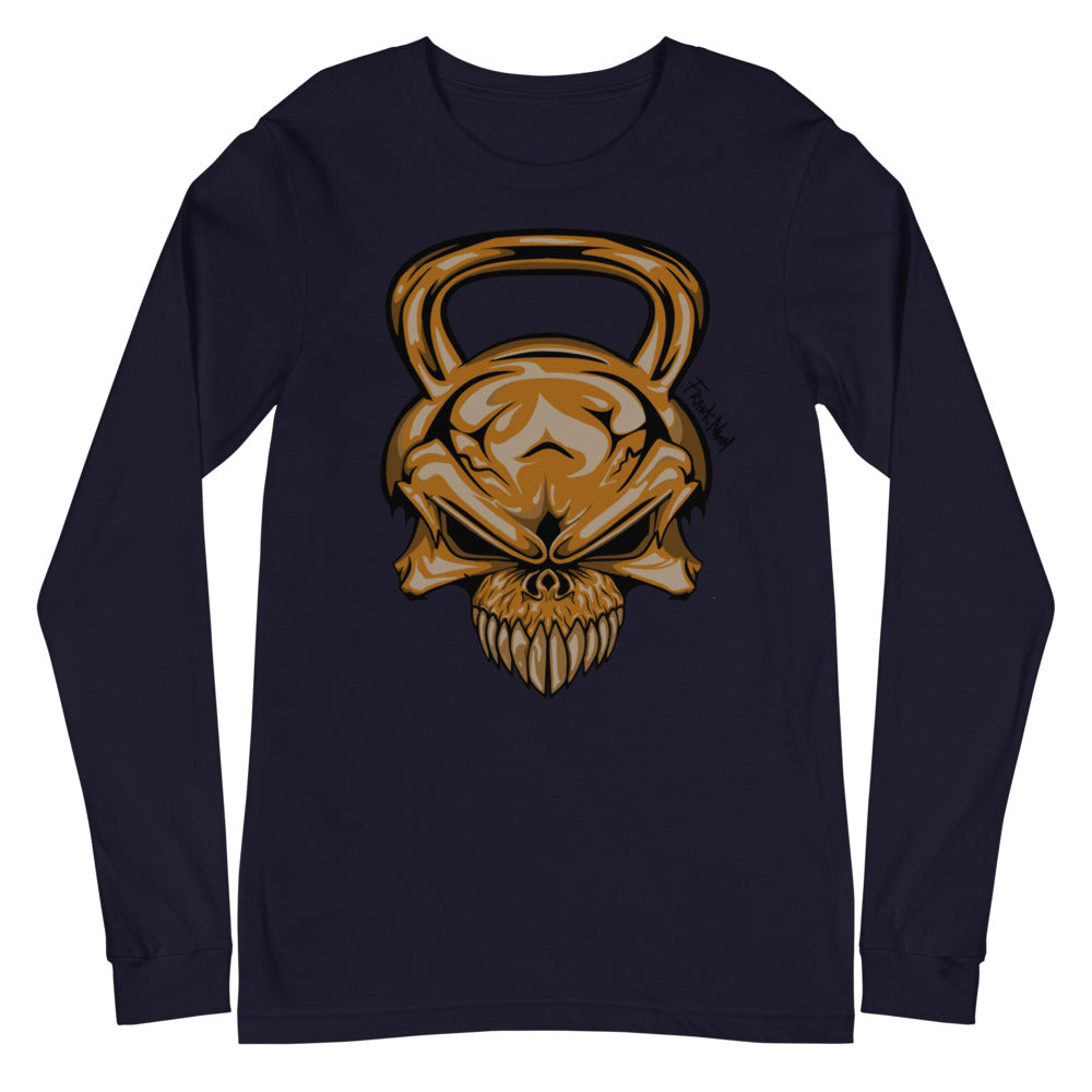 Kettle Skull Unisex Long Sleeve Tee