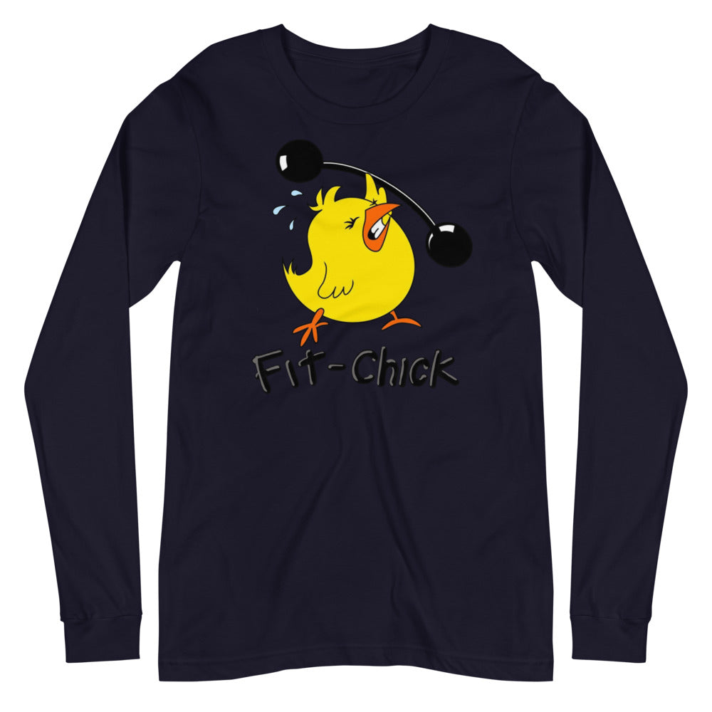 Unisex FIT CHICK Long Sleeve Tee