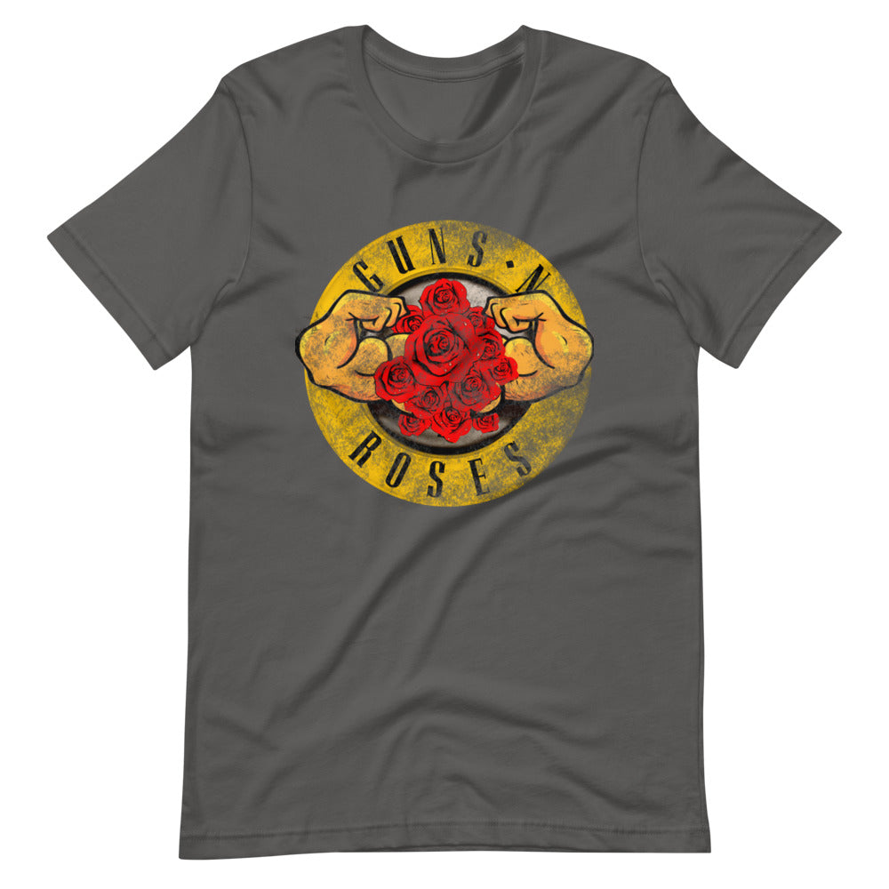 Short-Sleeve MUSCLES N ROSES Unisex T-Shirt