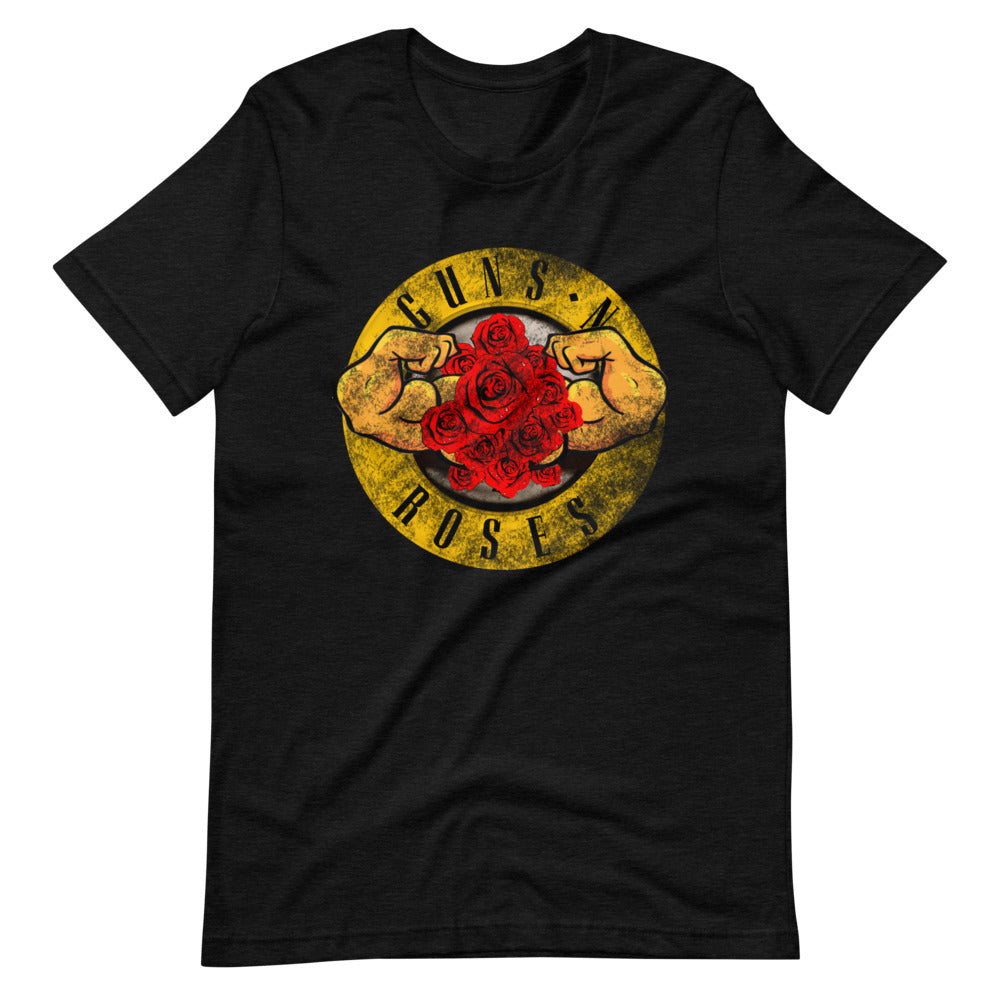Short-Sleeve MUSCLES N ROSES Unisex T-Shirt
