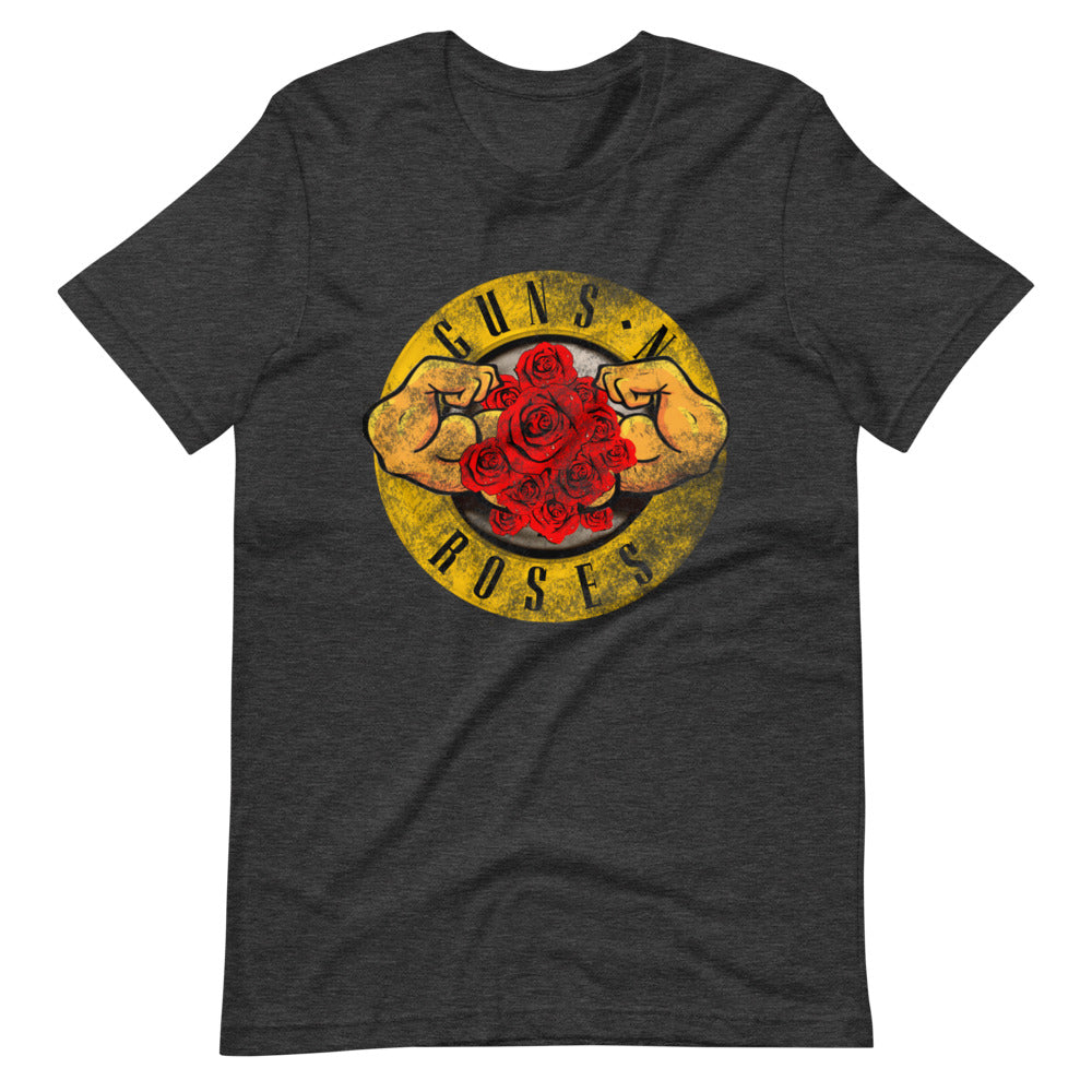 Short-Sleeve MUSCLES N ROSES Unisex T-Shirt