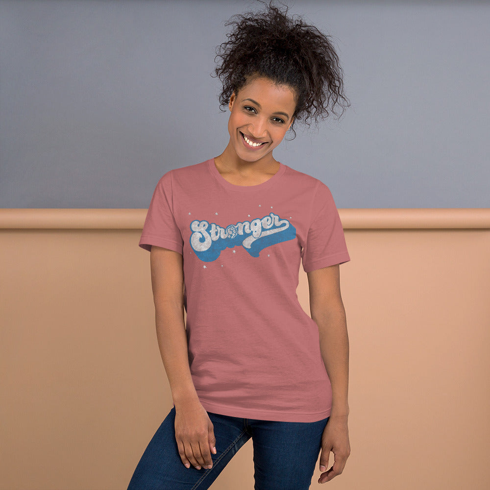 The "Retro Blue" Short-Sleeve Unisex T-Shirt