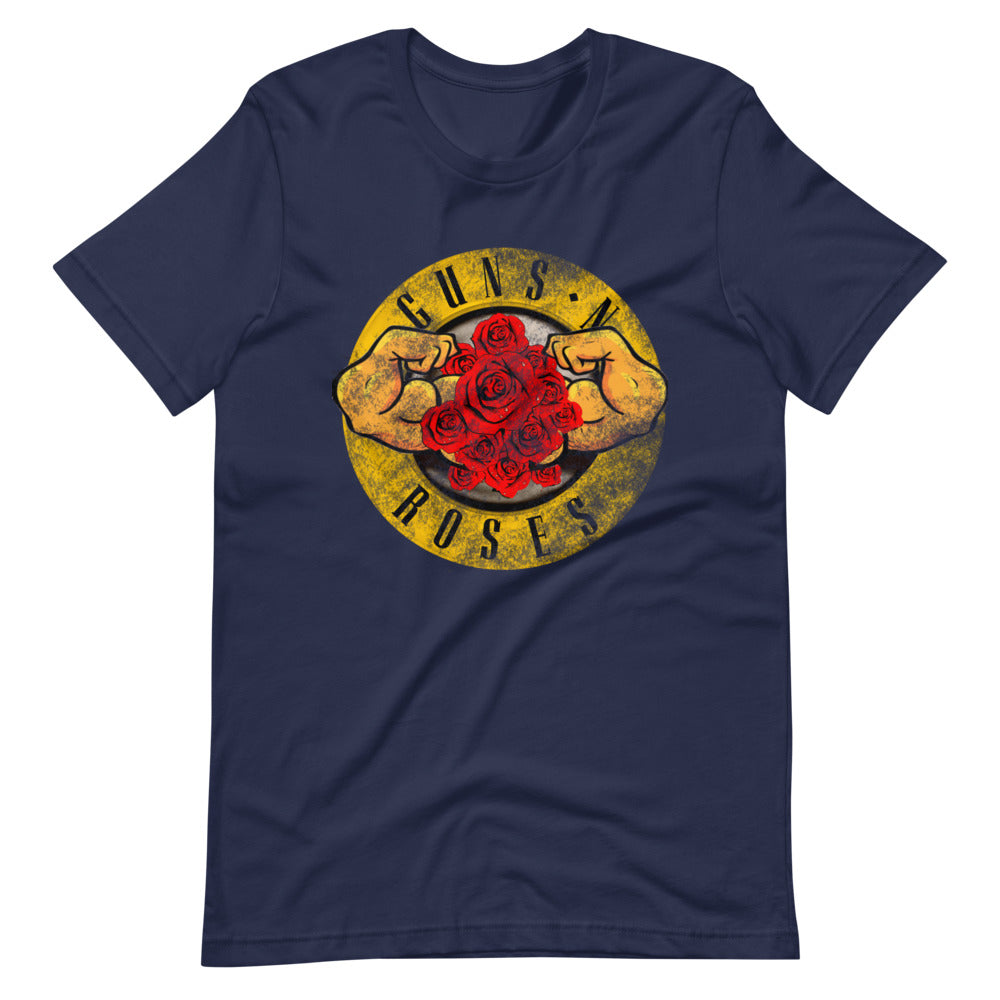 Short-Sleeve MUSCLES N ROSES Unisex T-Shirt