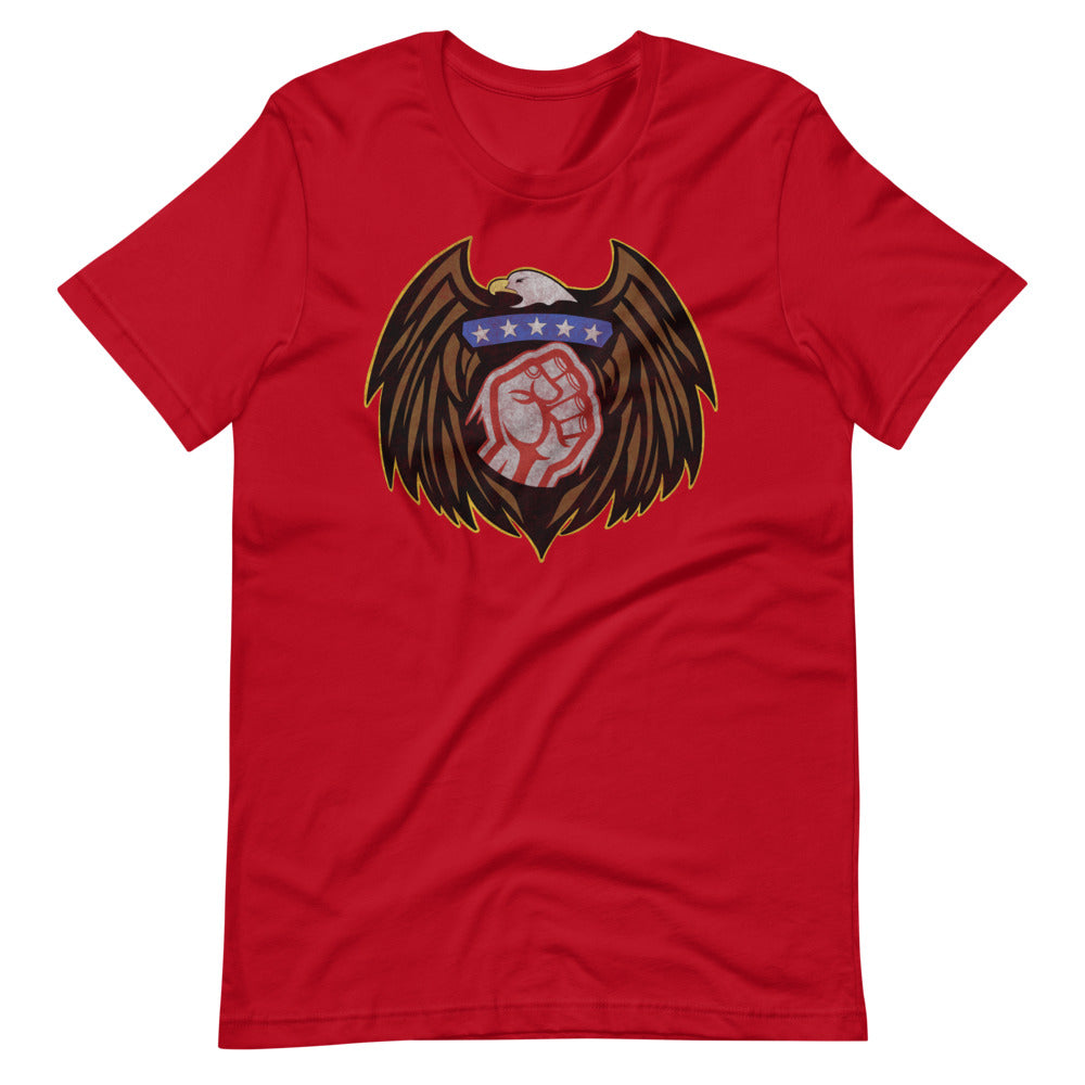Red White and STRONGER Short-Sleeve Unisex T-Shirt