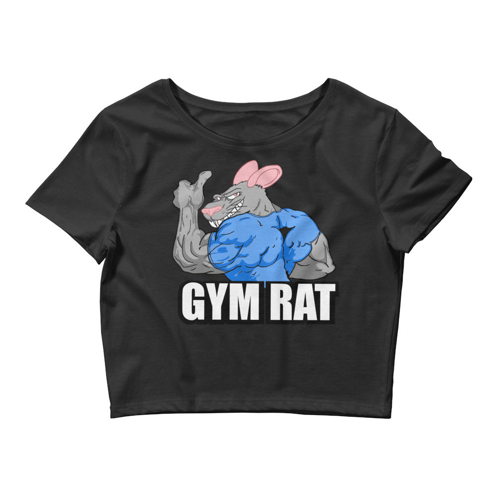 Women’s GYM RAT Crop Tee