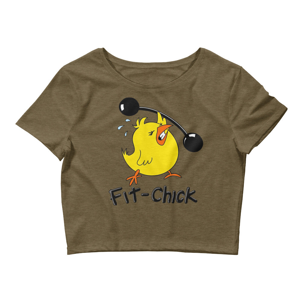 The Women’s Fit Chick Crop Tee