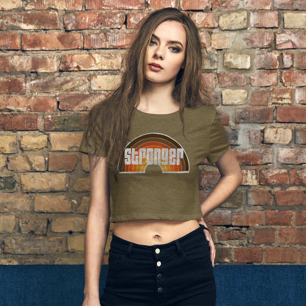 "Thats 70s Gym" Women’s Crop Tee