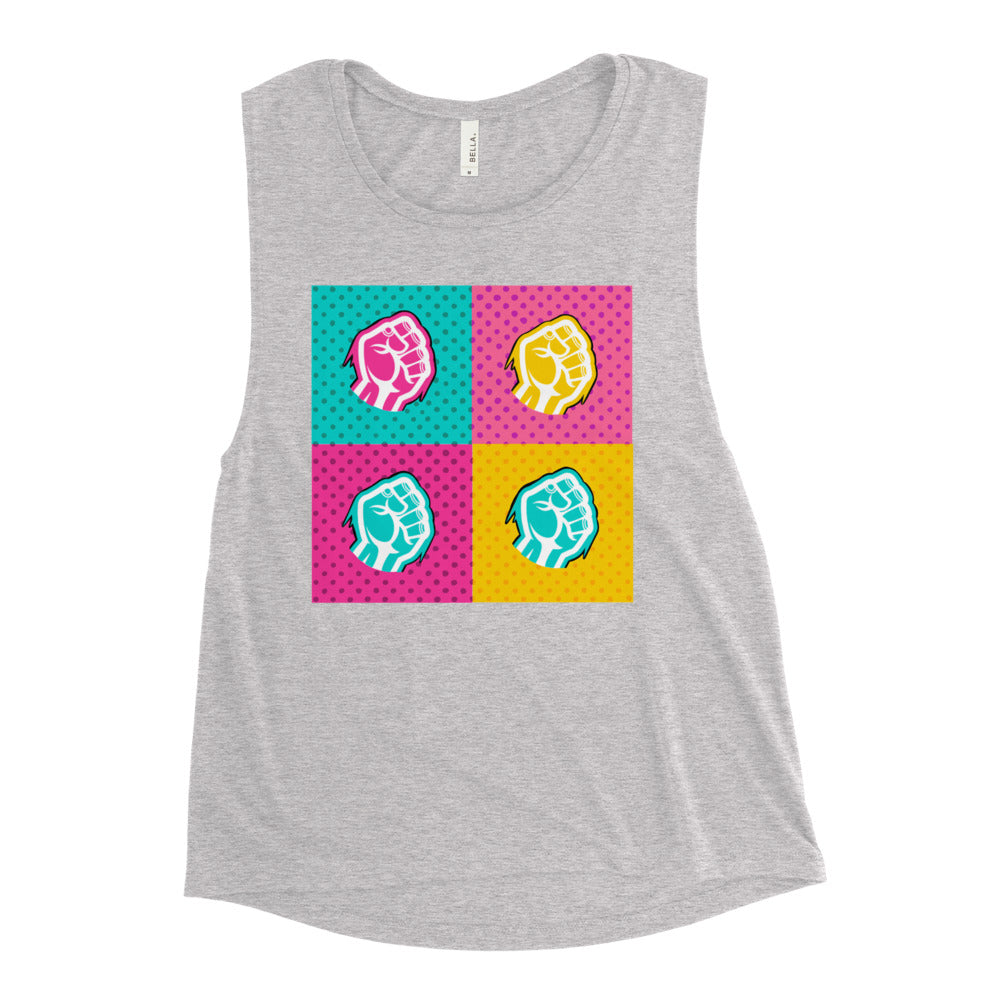 The "Andy Warhol" Ladies’ Muscle Tank
