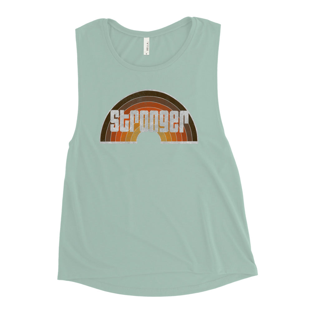"That 70s Gym"Ladies’ Muscle Tank