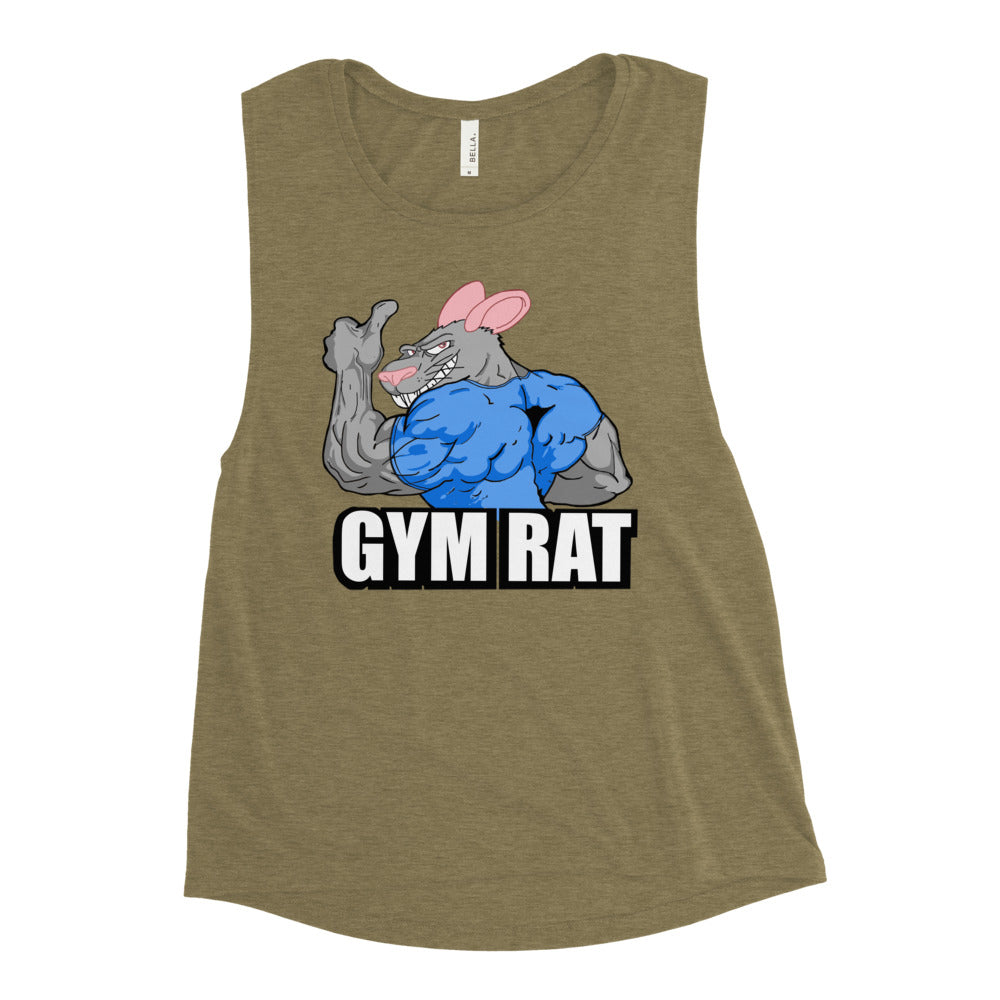 The Ladies’ GYM RAT Muscle Tank