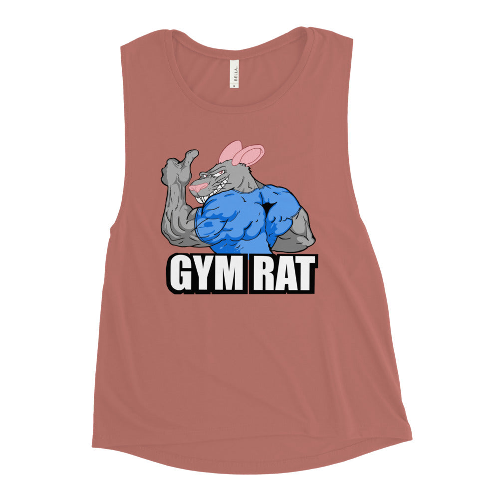 The Ladies’ GYM RAT Muscle Tank