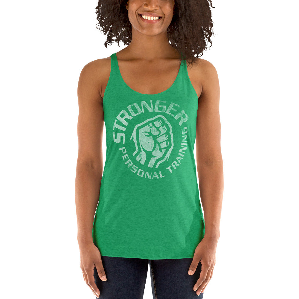 Stronger Basic Vintage Racerback Tank
