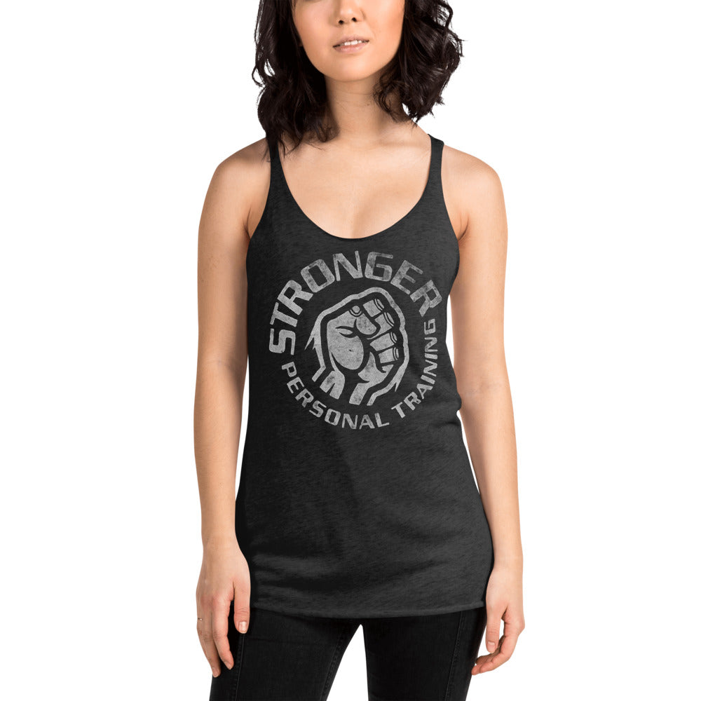 Stronger Basic Vintage Racerback Tank