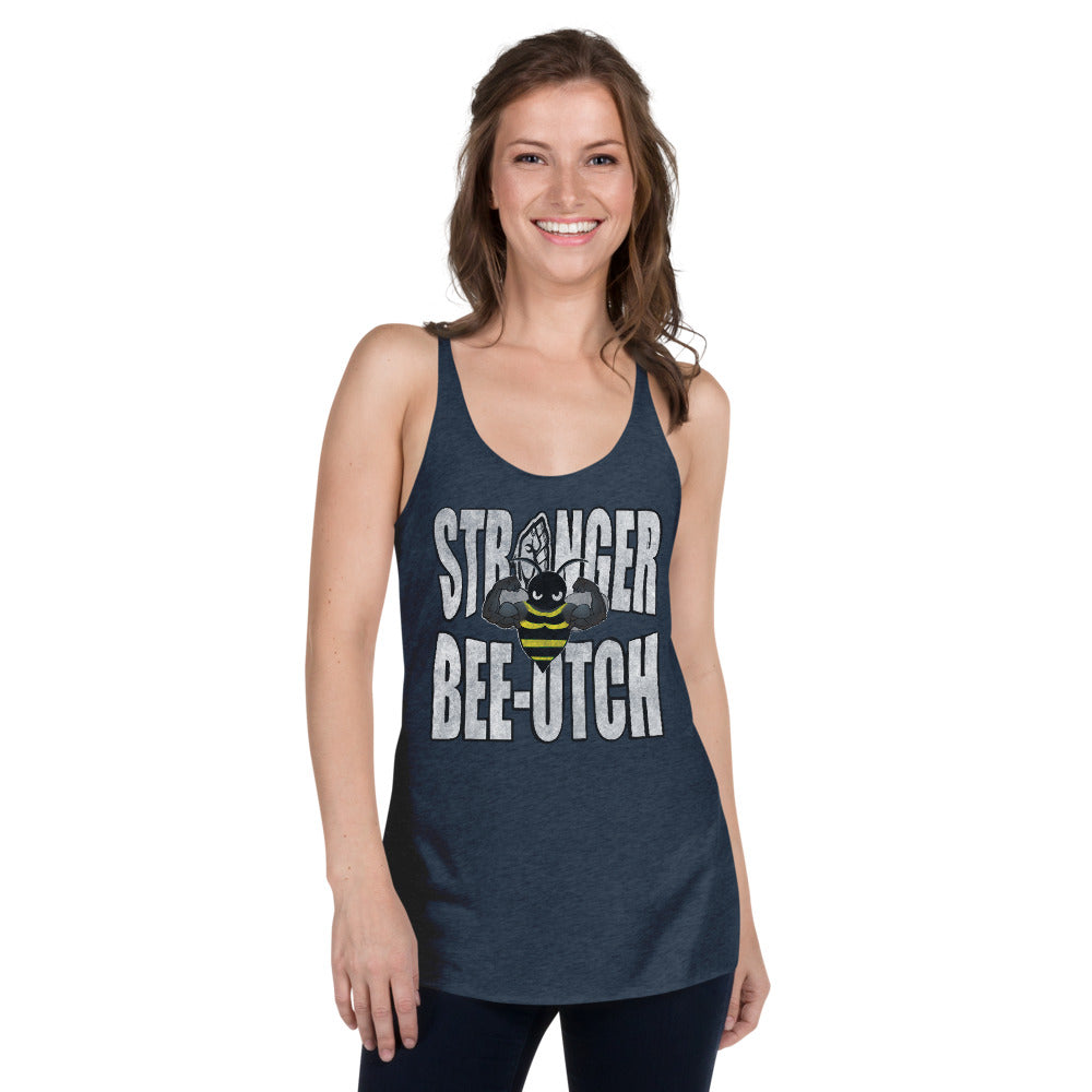 The "Bee-otch" Women's Racerback Tank