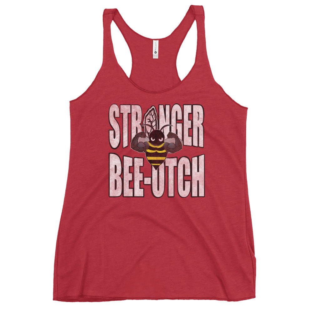 The "Bee-otch" Women's Racerback Tank