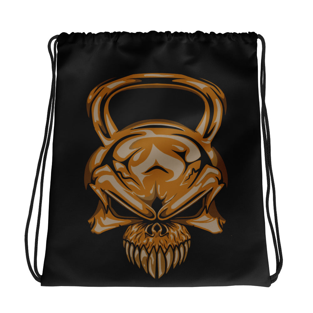 Kettle Skull Drawstring bag