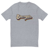 The Retro Rainbow (fitted) M Short Sleeve T-shirt