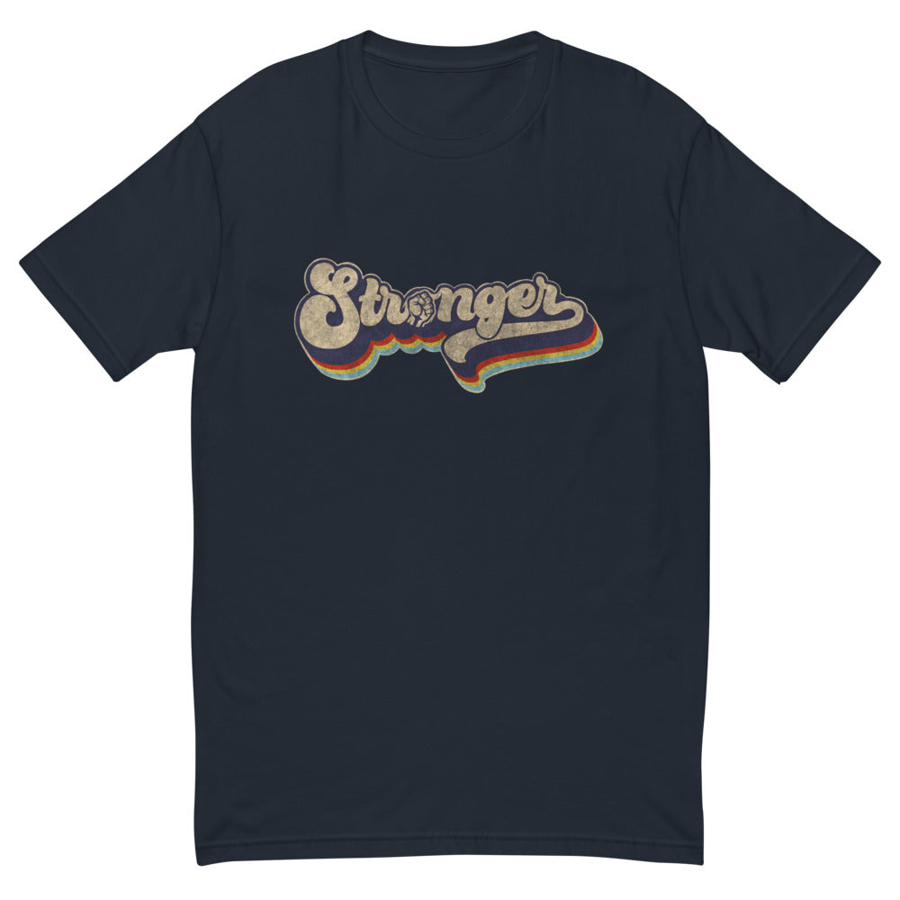 The Retro Rainbow (fitted) M Short Sleeve T-shirt
