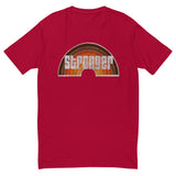 The Retro Rainbow (Fitted) M Short Sleeve T-shirt