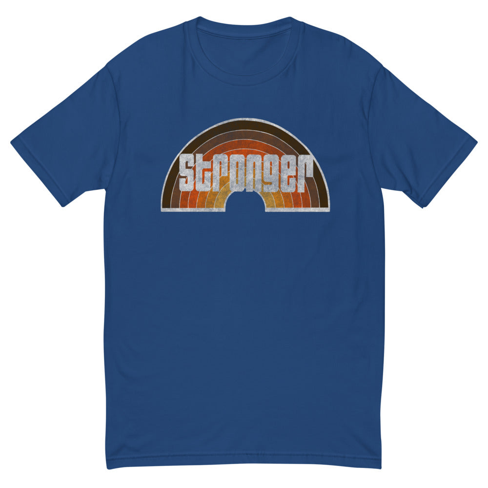 The Retro Rainbow (Fitted) M Short Sleeve T-shirt