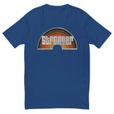 The Retro Rainbow (Fitted) M Short Sleeve T-shirt