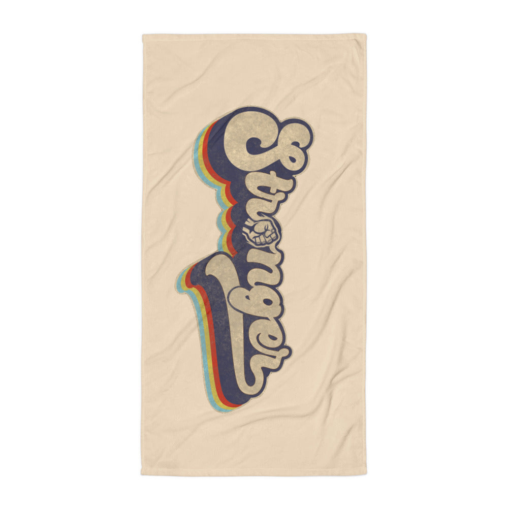 Retro Rainbow Towel
