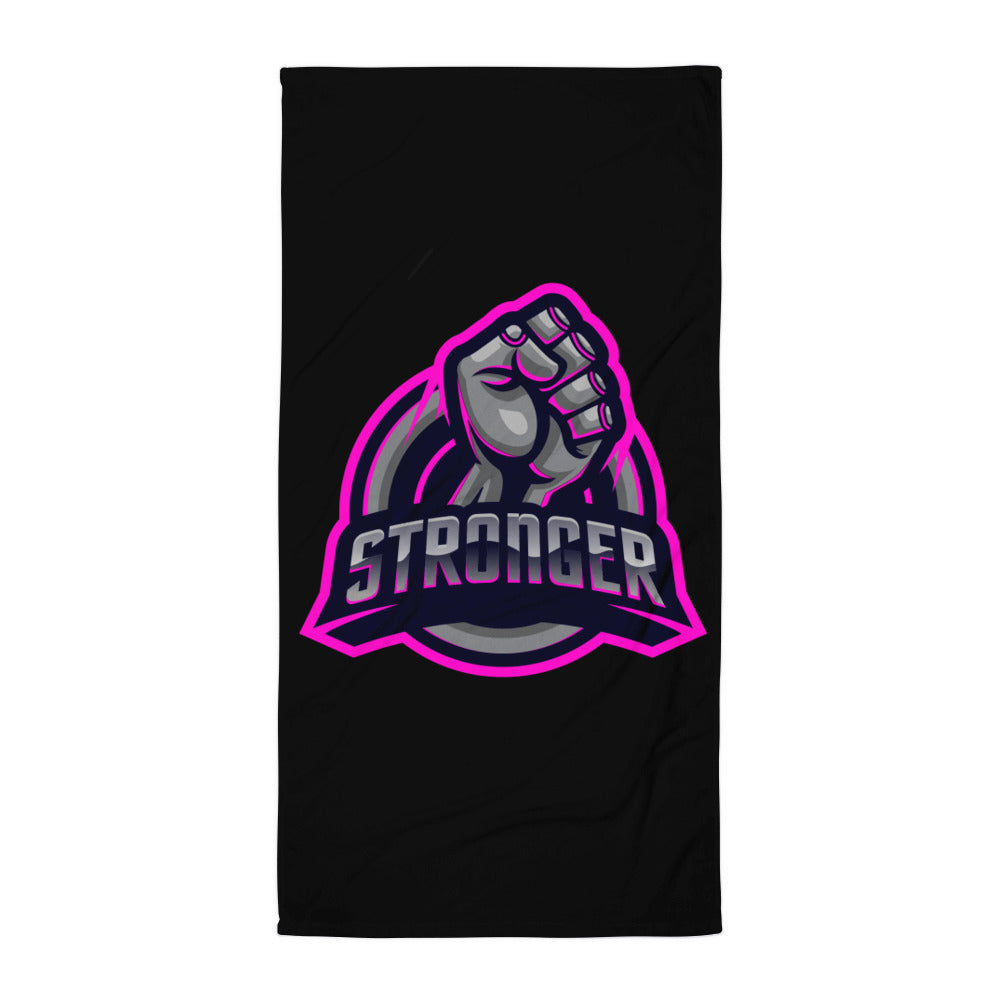 Pink Tron Towel