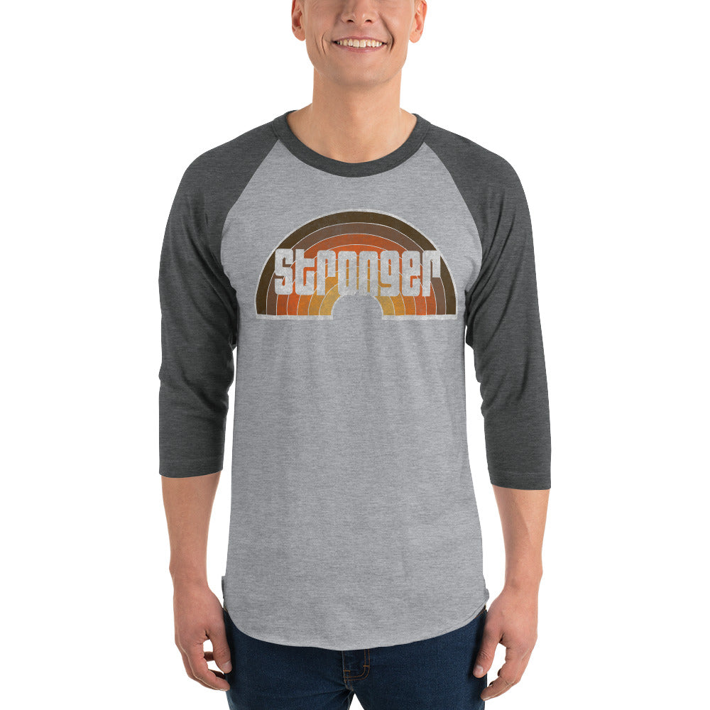 "That 70s Gym" 3/4 sleeve raglan shirt