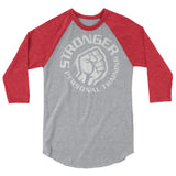 The Solid "Basic" 3/4 sleeve raglan shirt