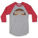 "That 70s Gym" 3/4 sleeve raglan shirt