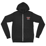 "Stars & Wings" Unisex zip hoodie