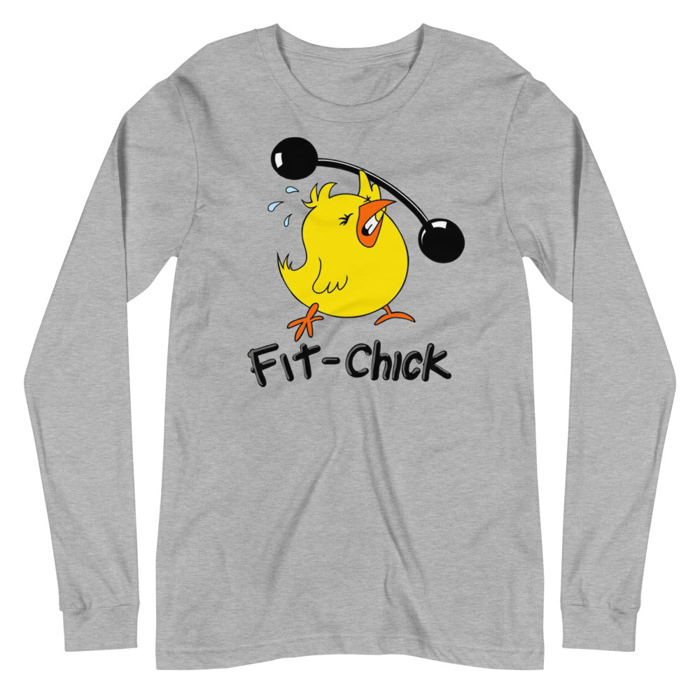 Unisex FIT CHICK Long Sleeve Tee