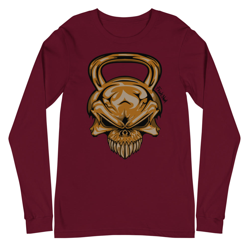 Kettle Skull Unisex Long Sleeve Tee