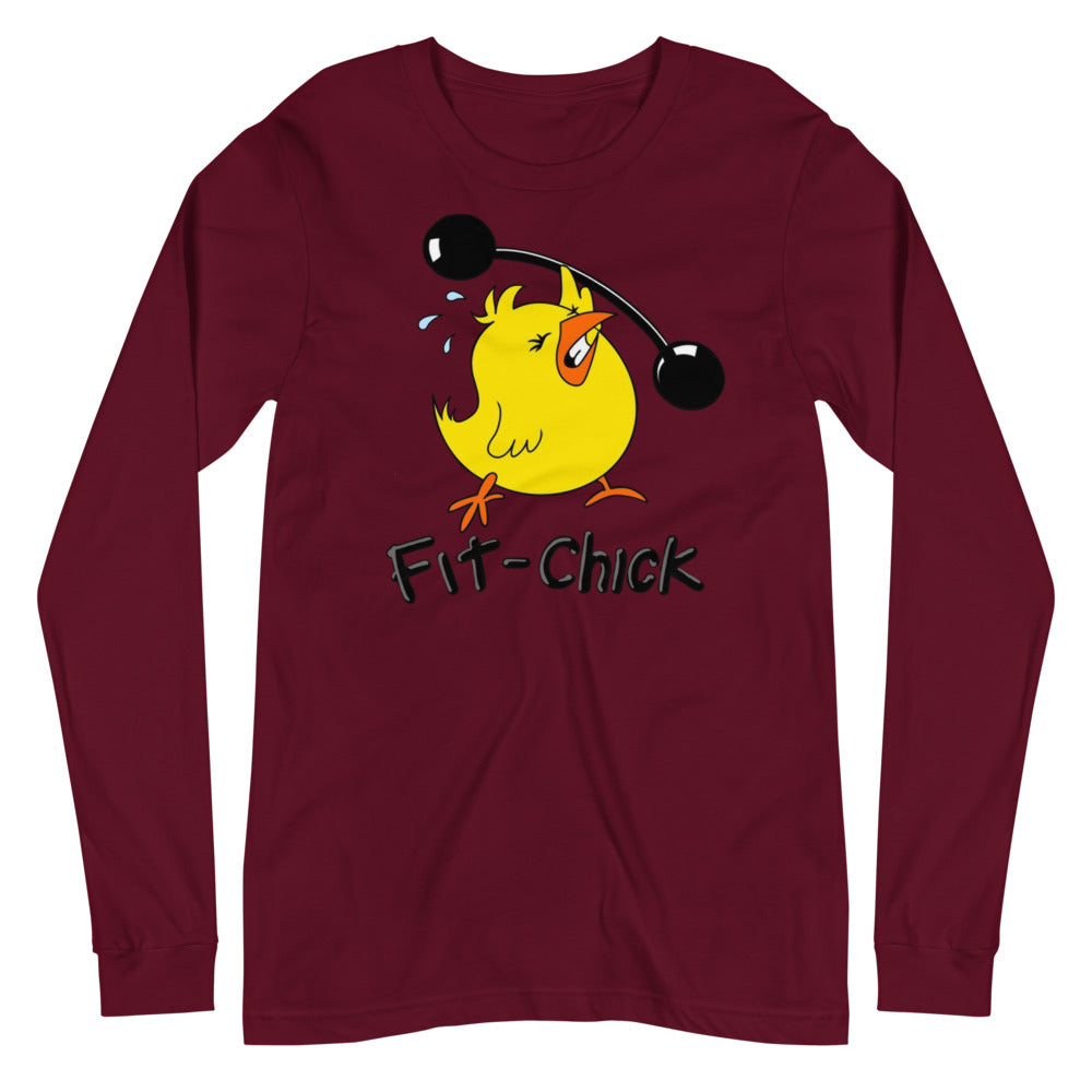 Unisex FIT CHICK Long Sleeve Tee