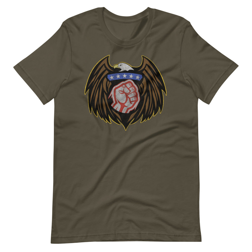 Red White and STRONGER Short-Sleeve Unisex T-Shirt