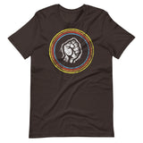 Retro Rings (Fitted) Short Sleeve T-Shirt