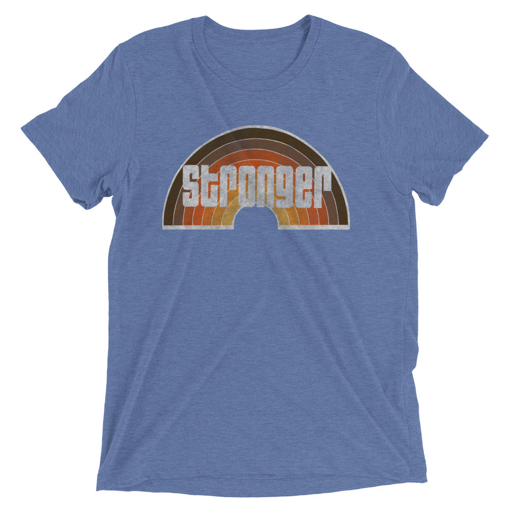 Retro Rainbow (fitted) Short sleeve t-shirt