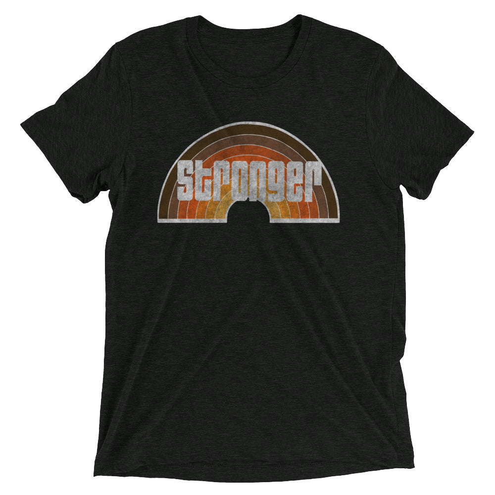 Retro Rainbow (fitted) Short sleeve t-shirt