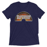 Retro Rainbow (fitted) Short sleeve t-shirt
