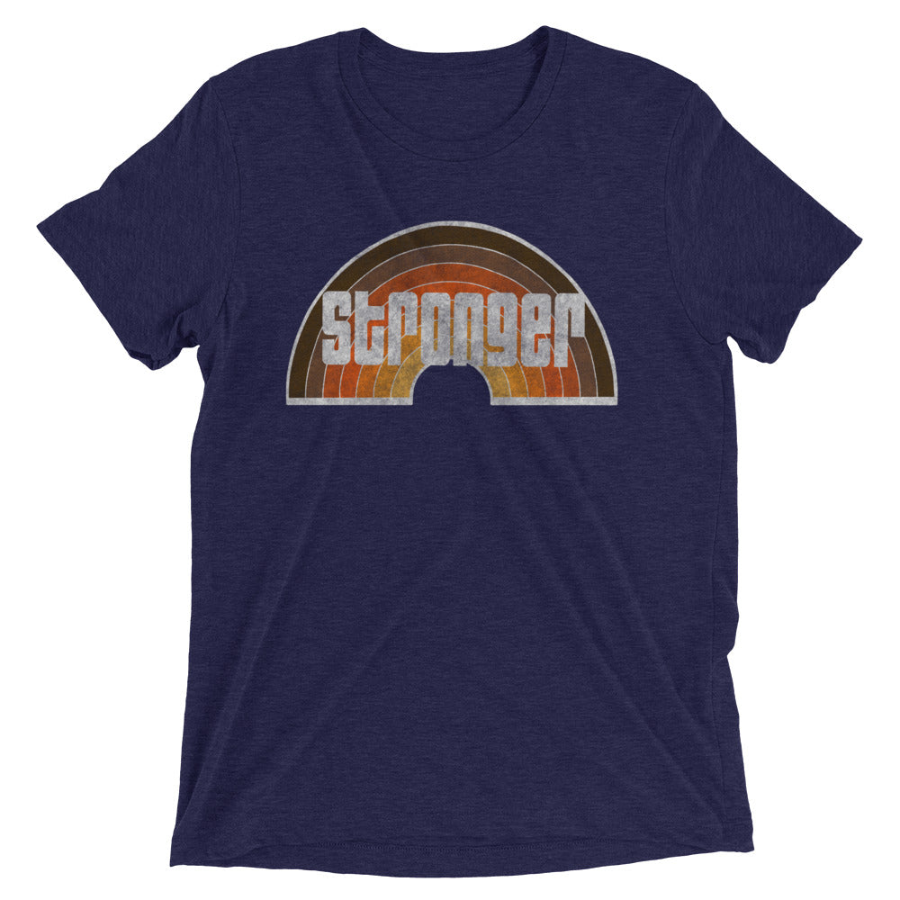 Retro Rainbow (fitted) Short sleeve t-shirt