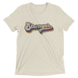 Retro Rainbow 2 (fitted) Short sleeve t-shirt