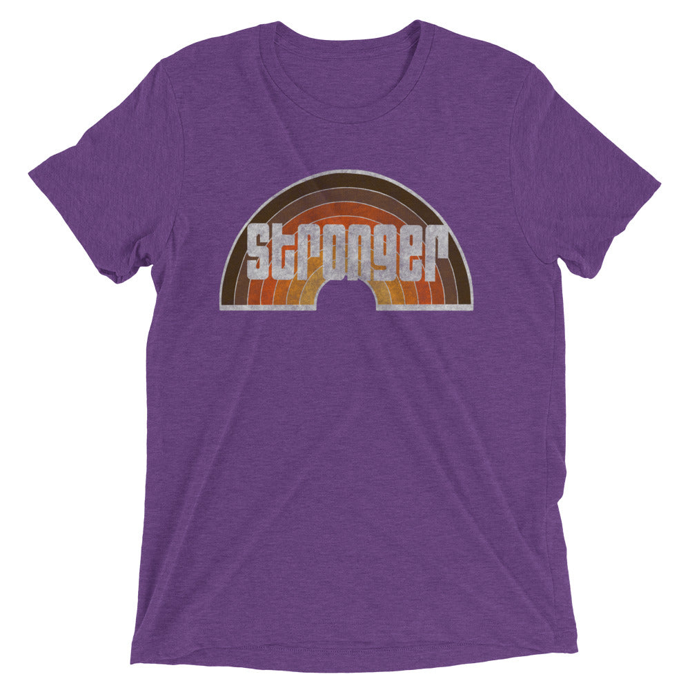 Retro Rainbow (fitted) Short sleeve t-shirt
