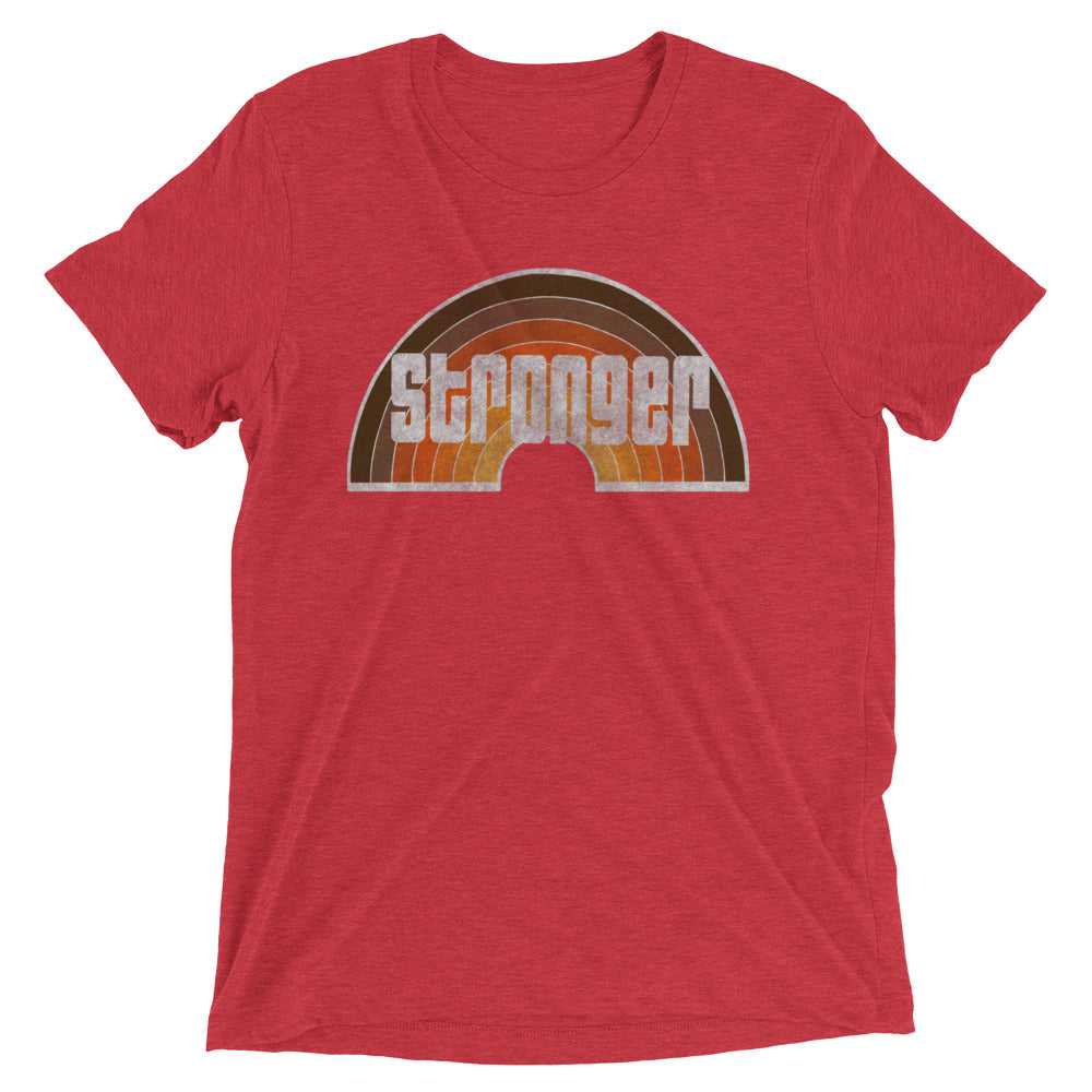 Retro Rainbow (fitted) Short sleeve t-shirt