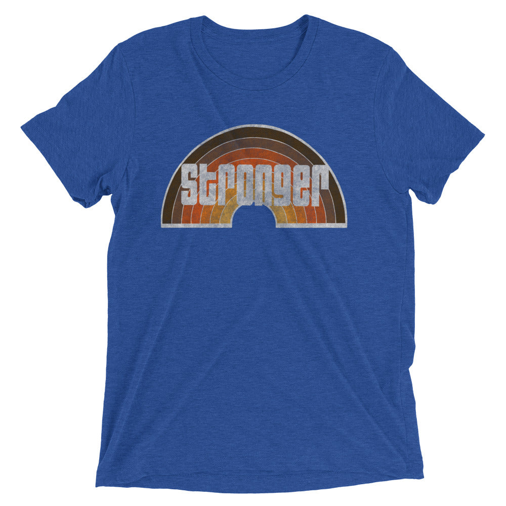 Retro Rainbow (fitted) Short sleeve t-shirt