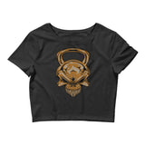 Kettle Skull Women’s Crop Tee