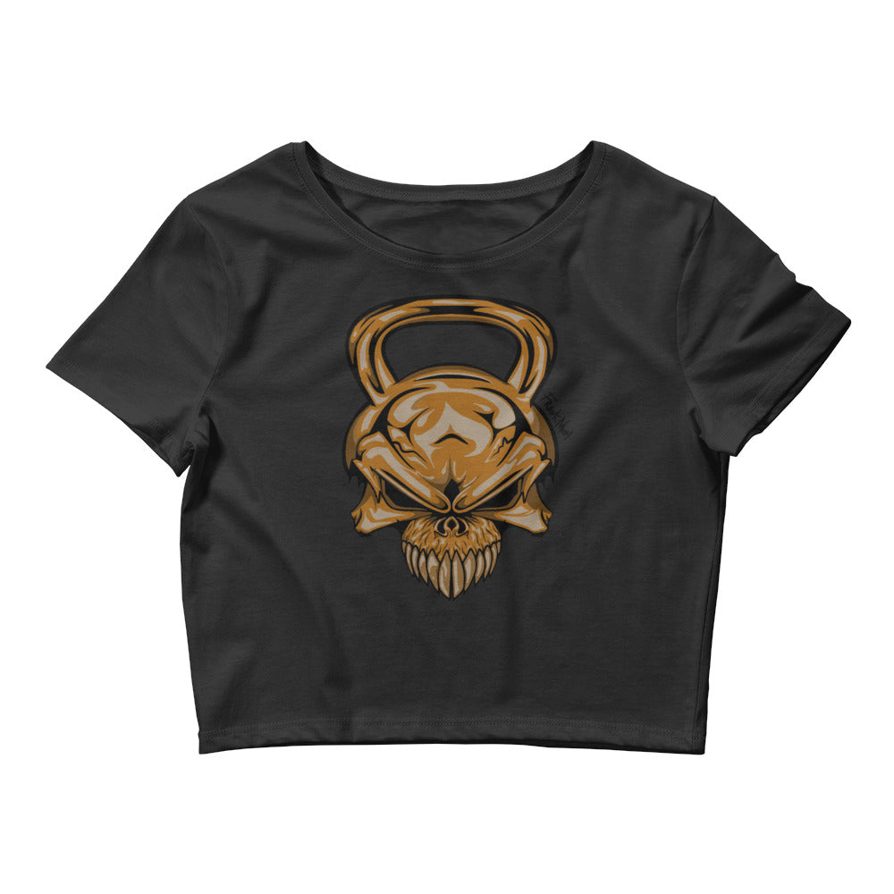 Kettle Skull Women’s Crop Tee