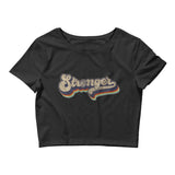 The "Retro Rainbow" Women’s Crop Tee